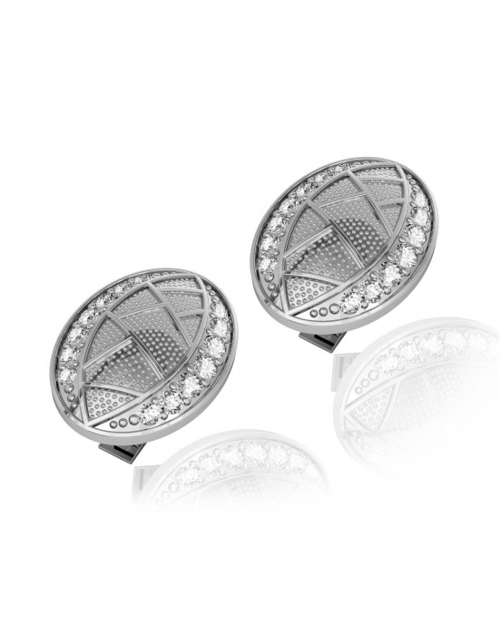 Eric Designer Diamond Cufflink