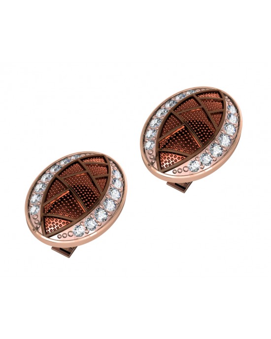 Eric Designer Diamond Cufflink