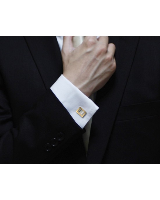 Arthur Gold Cufflink for Men