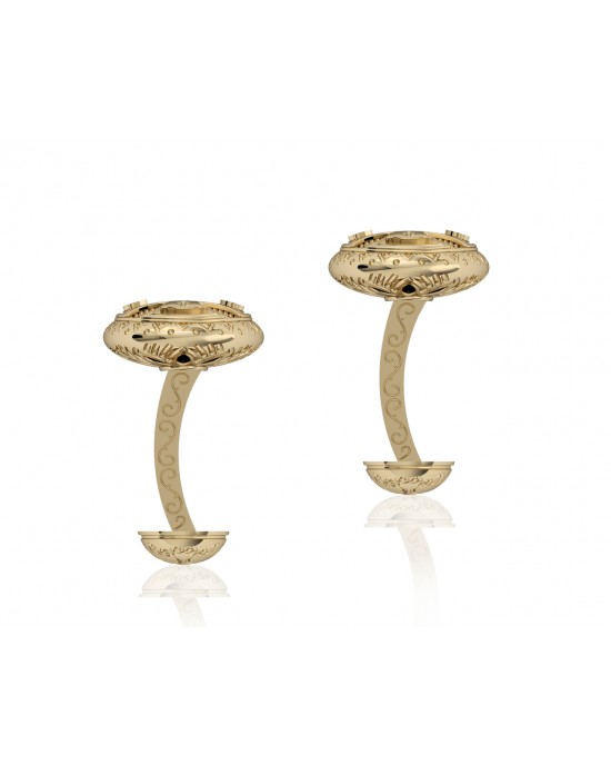 Albert Antique Style Gold cufflinks