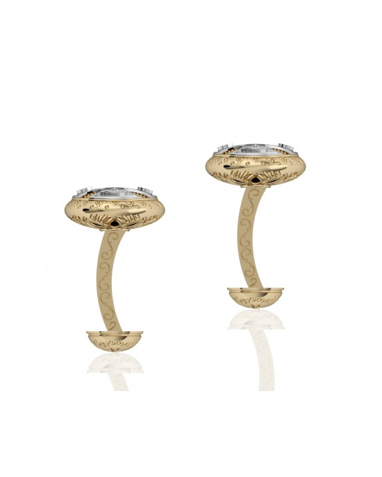 Albert Antique Style Gold cufflinks