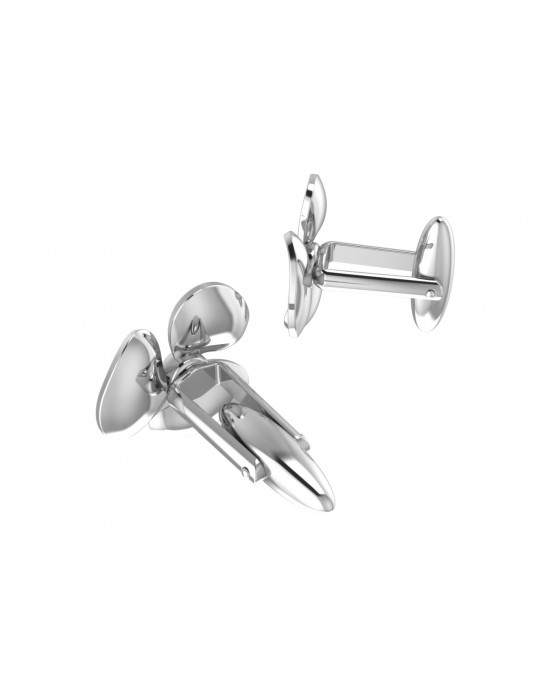 Seafarer’s Propellor Cufflinks In Sterling Silver 