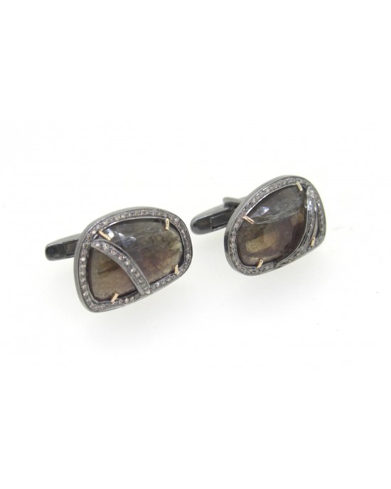 Multi Sapphire Cufflinks