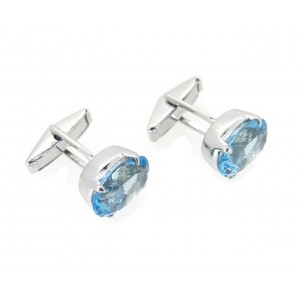 Blue Topaz Cufflinks