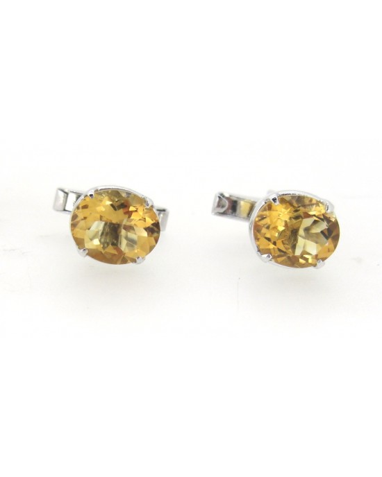 Citrine Cufflinks