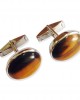 Tiger Eye Cufflink 