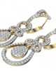 Alluring Diamond Dangledrop earrings