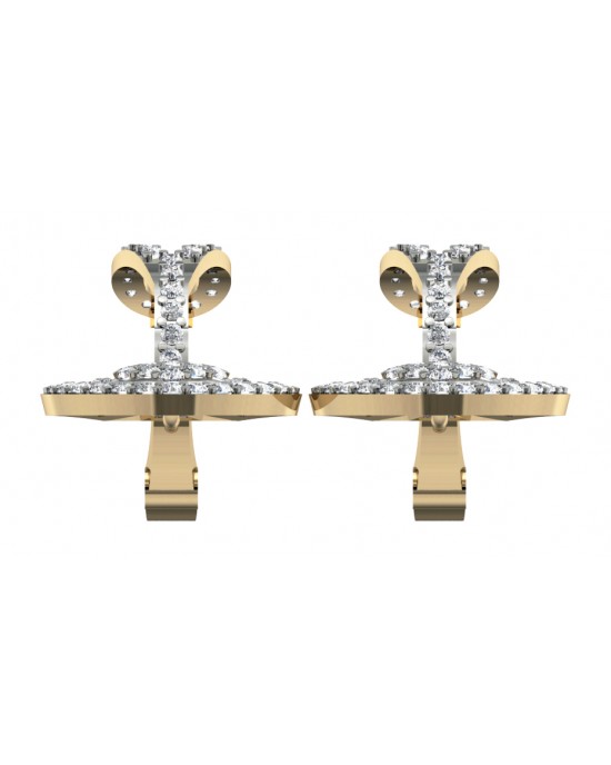 Alluring Diamond Dangledrop earrings