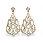 Alluring Diamond cluster danglers