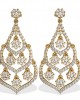 Alluring Diamond cluster danglers