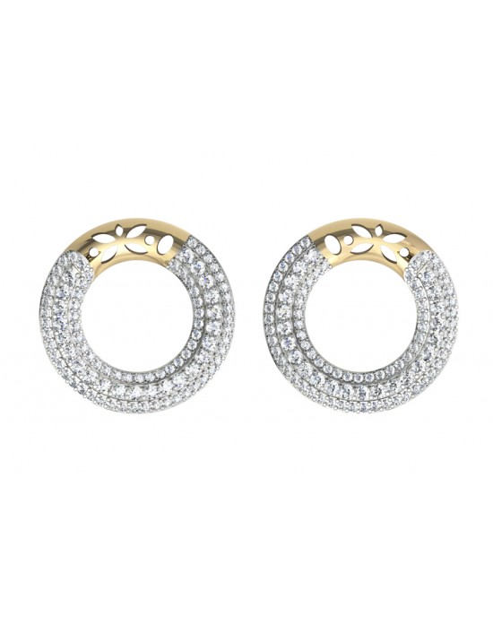 Appealing Diamond Hoops