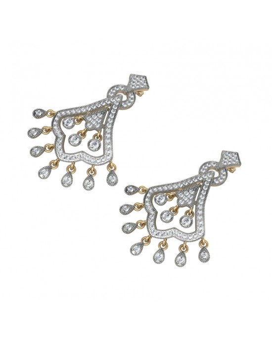 Classic style Diamond Earrings