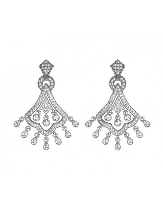 Classic style Diamond Earrings