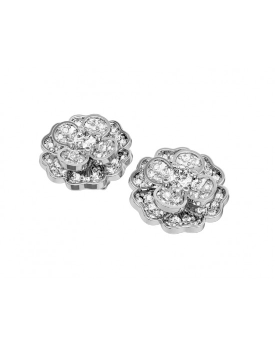 Dainty Diamond Eartops