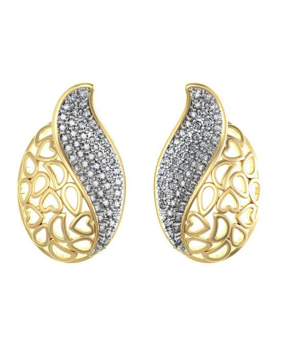 Designer Diamond Ear studs