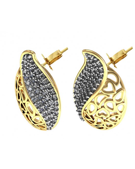 Designer Diamond Ear studs