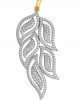 Designer Diamond leaf design Pendant