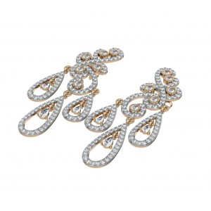 Diamond Earrings Haute Couture
