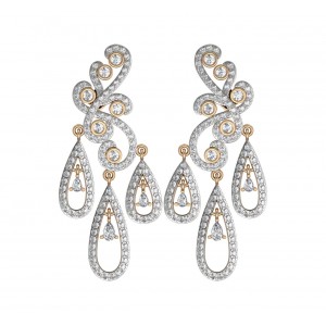 Diamond Earrings Haute Couture