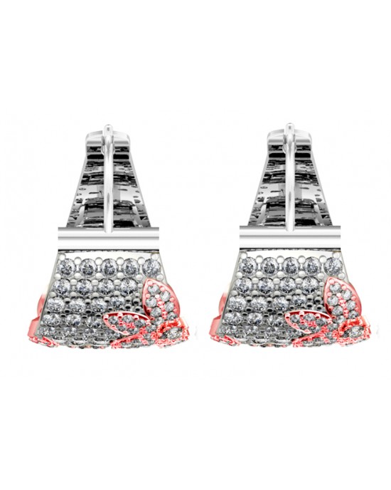 Diamond Balis with floral design