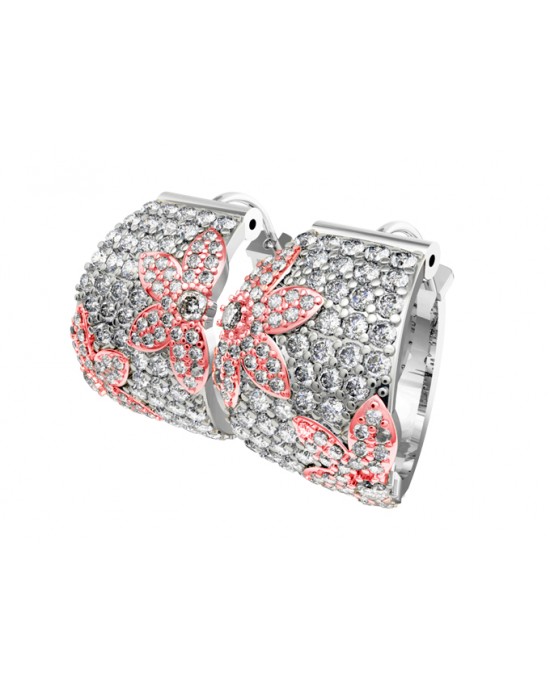 Diamond Balis with floral design