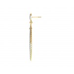 Elegant diamond danglers