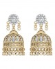 Enchanting Diamond Jhumkis