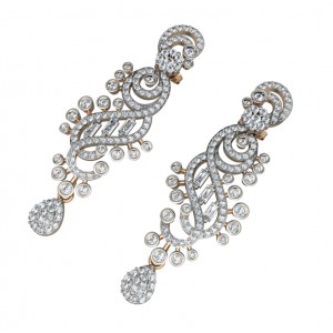 Exquisite Diamond Dangle earrings