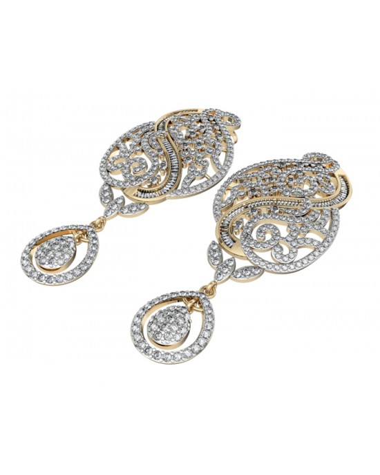 Formalwear Diamond Earrings