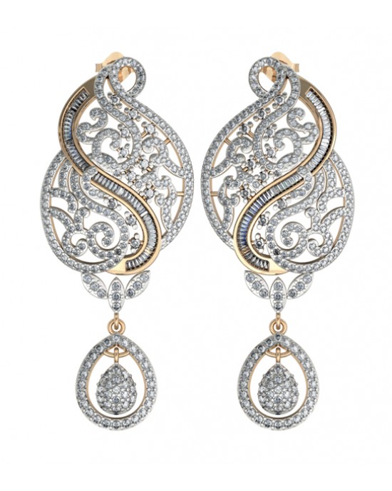 Formalwear Diamond Earrings