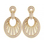 Glamorous Diamond Danglers