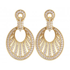 Glamorous Diamond Danglers