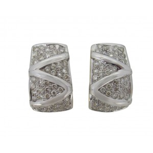 Diamond Half Bali Earring