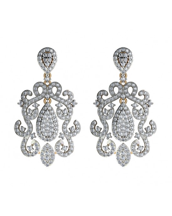 Gorgeous Diamond Danglers