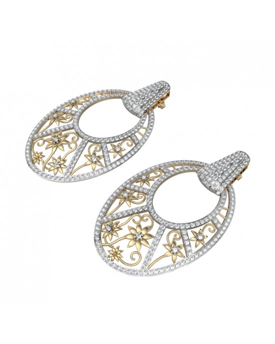 Impressive Diamond Earrings