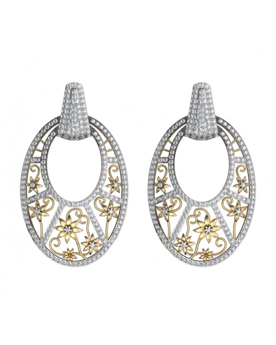 Impressive Diamond Earrings