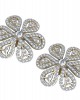 Intricate designer diamond Ear clips