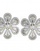 Intricate designer diamond Ear clips