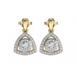 Petite Diana diamond Drop Earrings