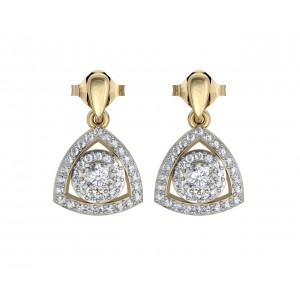 Petite Diana diamond Drop Earrings