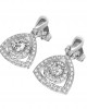 Petite Diana diamond Drop Earrings