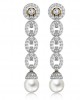 Andrea Pearl Diamond Danglers