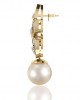 Aarna Pearl & Diamond Earrings