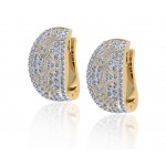Elina Diamond Hoops