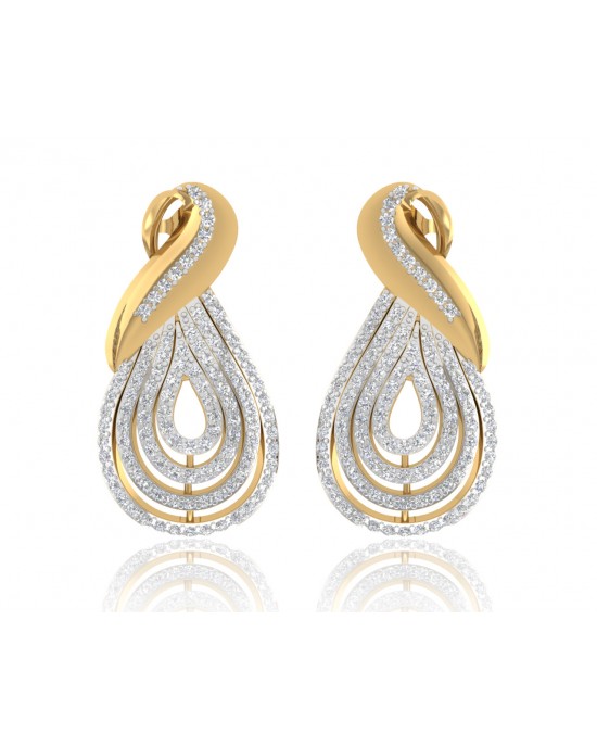 Aashika Gold & Diamond Earring