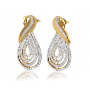 Aashika Gold & Diamond Earring