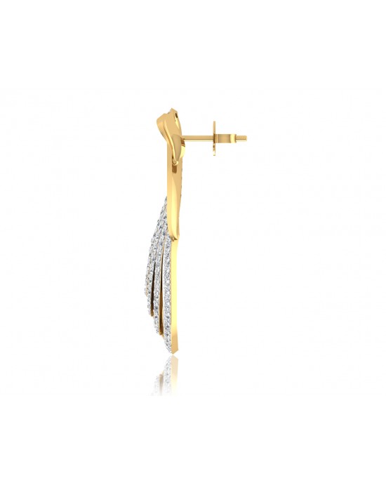 Aashika Gold & Diamond Earring