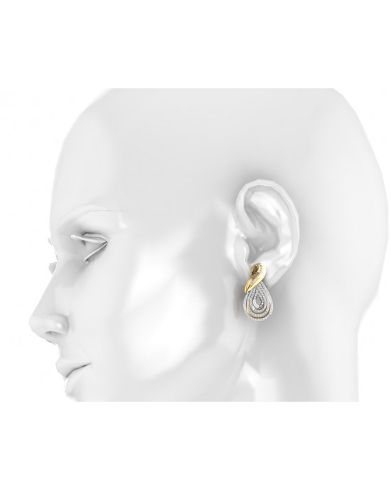 Aashika Gold & Diamond Earring