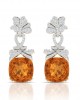 Kate Diamond & Citrine Earrings