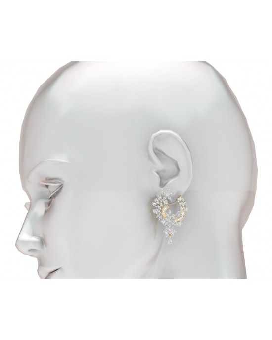 Ariel Elegant Diamond Earrings